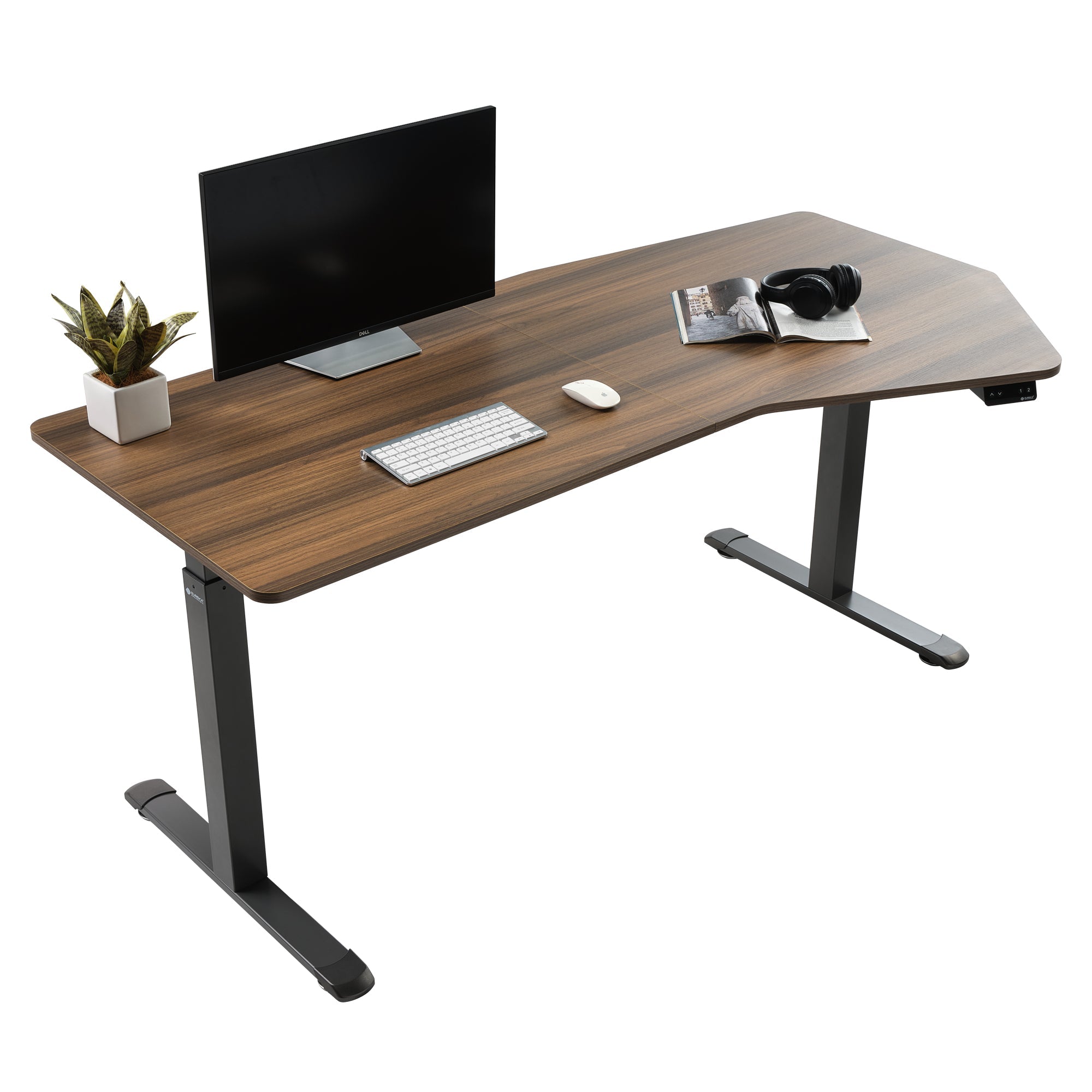 Unique Shape Office Standing Desk (70"x29")