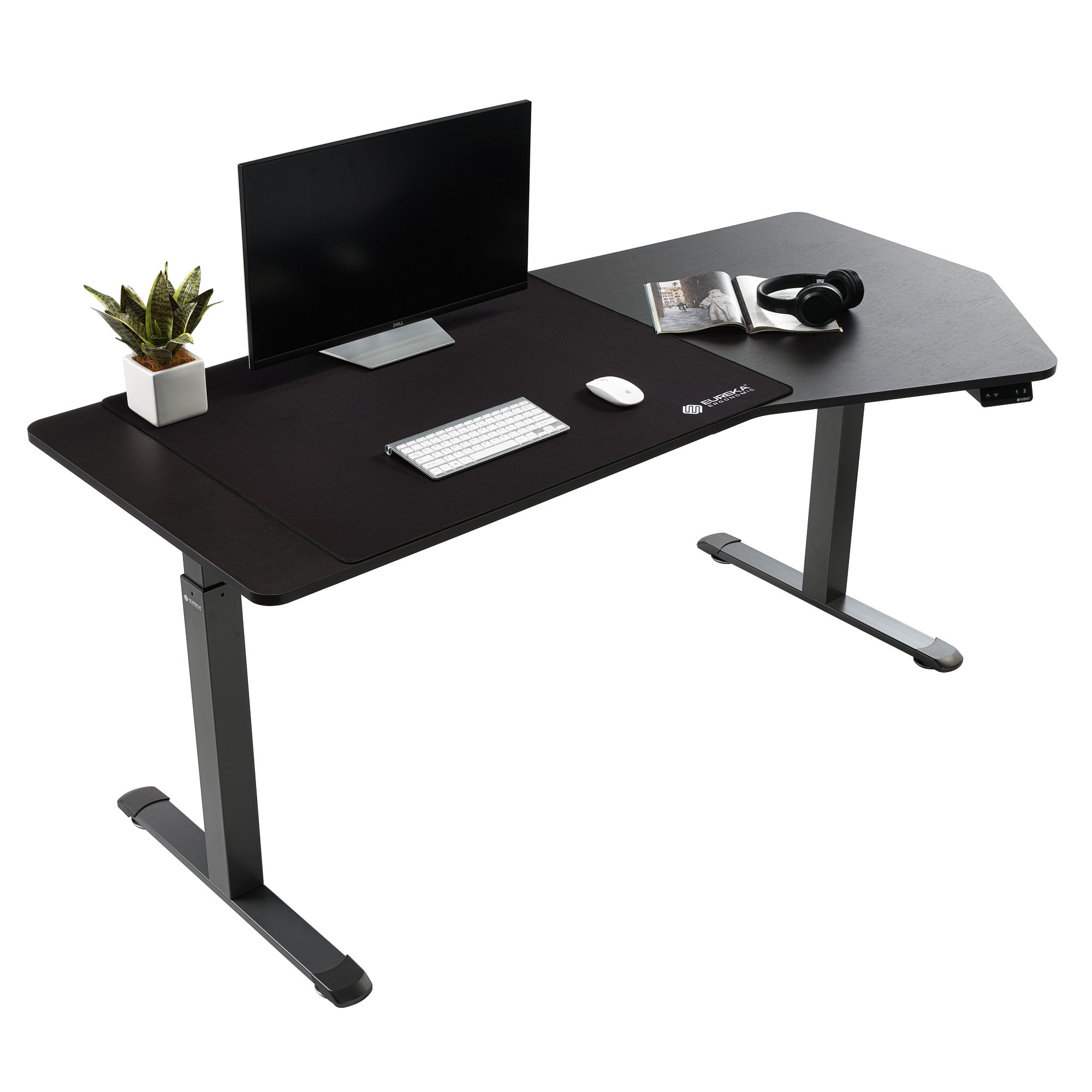 Unique Shape Office Standing Desk (70"x29")