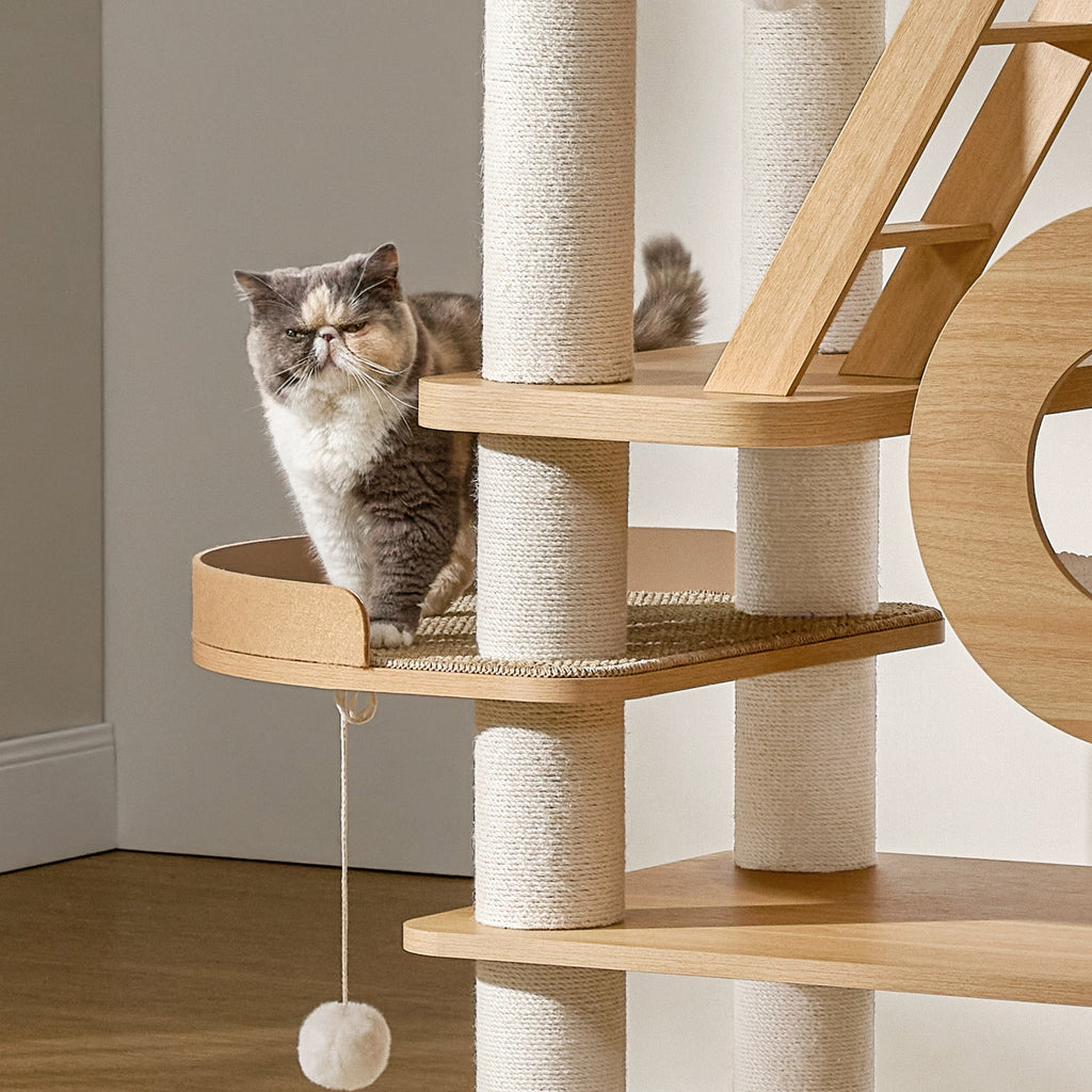 Babylon, 76" Extra Large Multi-Cat Tree Tower