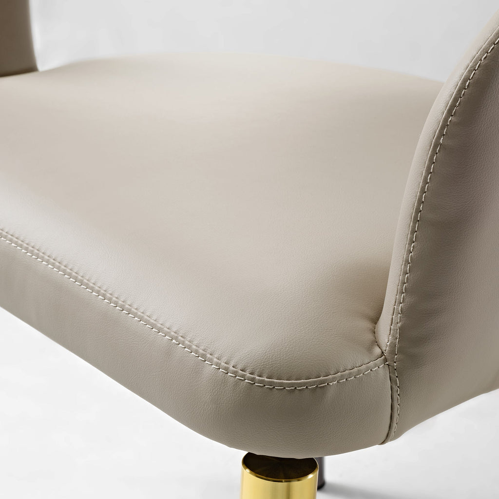 Chantilly Leather Dining Chairs, Set of 2