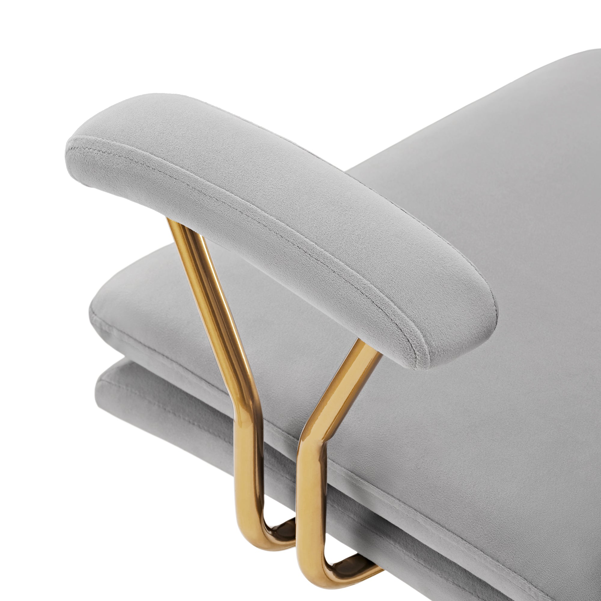 Adena Velvet Office Chair