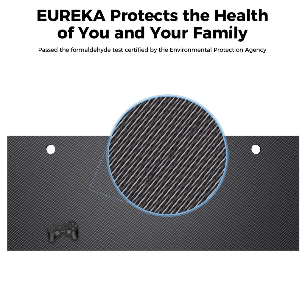 Gaming Desk with Z Shaped Legs (61"x25")