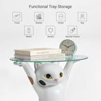 23" H, Enchanting Cat Side Table