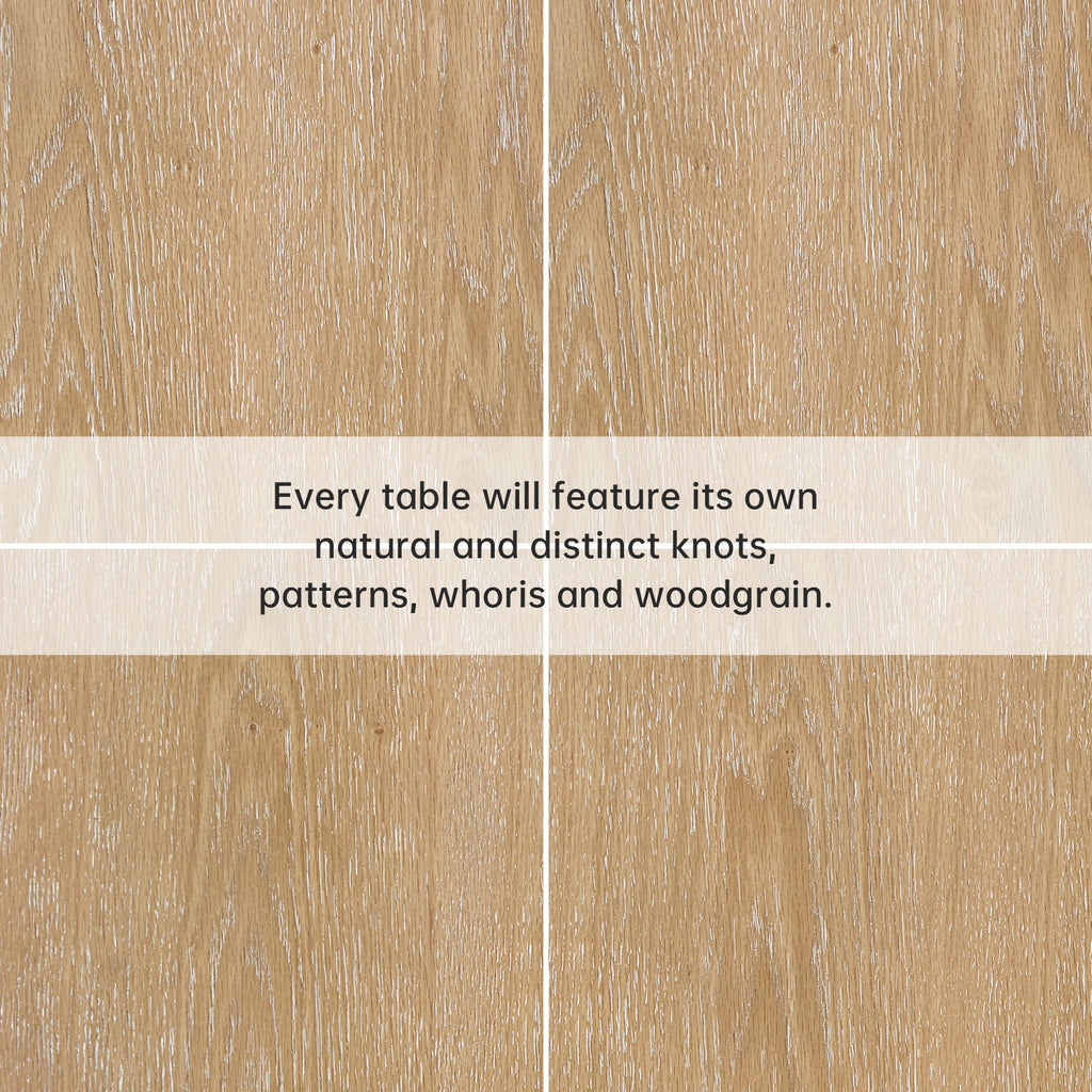 Edora Oak Extendable Dining Table (70.9" -92.5")