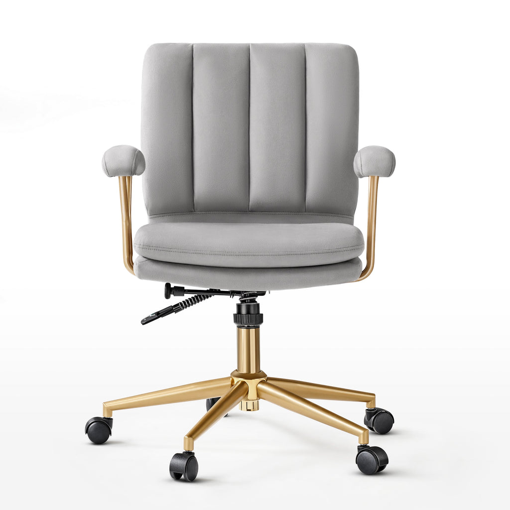 Adena Velvet Office Chair