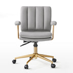 Adena Velvet Office Chair