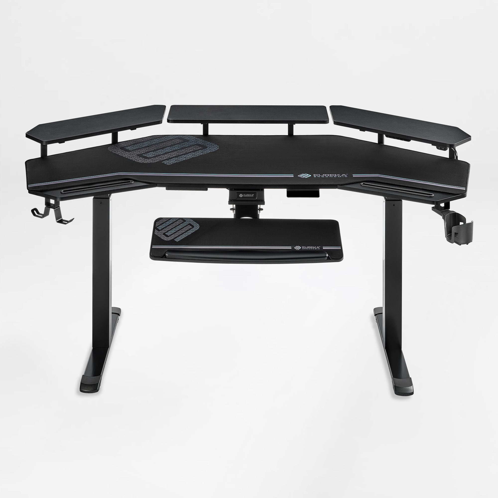 Aero Pro Wing-Shaped Standing Desk (72"x23")