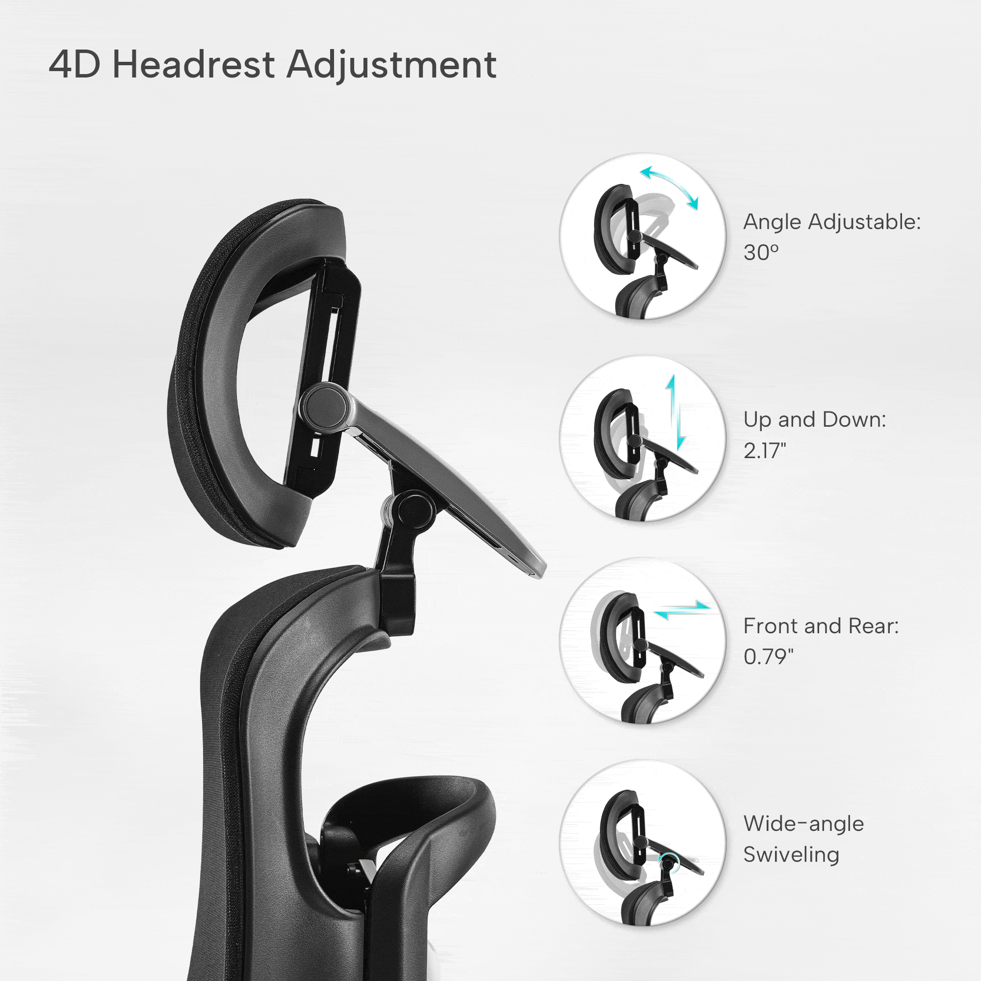 Axion, Ergonomic Hybrid Chair