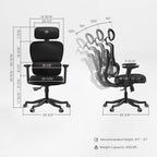Axion, Ergonomic Hybrid Chair