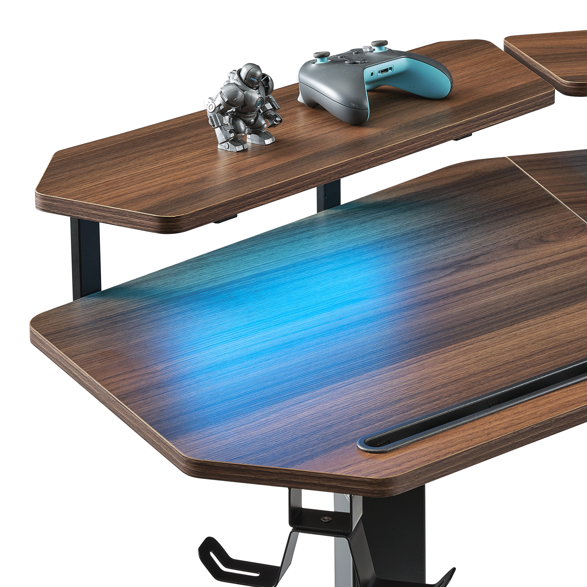 Aero Pro Wing-Shaped Standing Desk (72"x23")