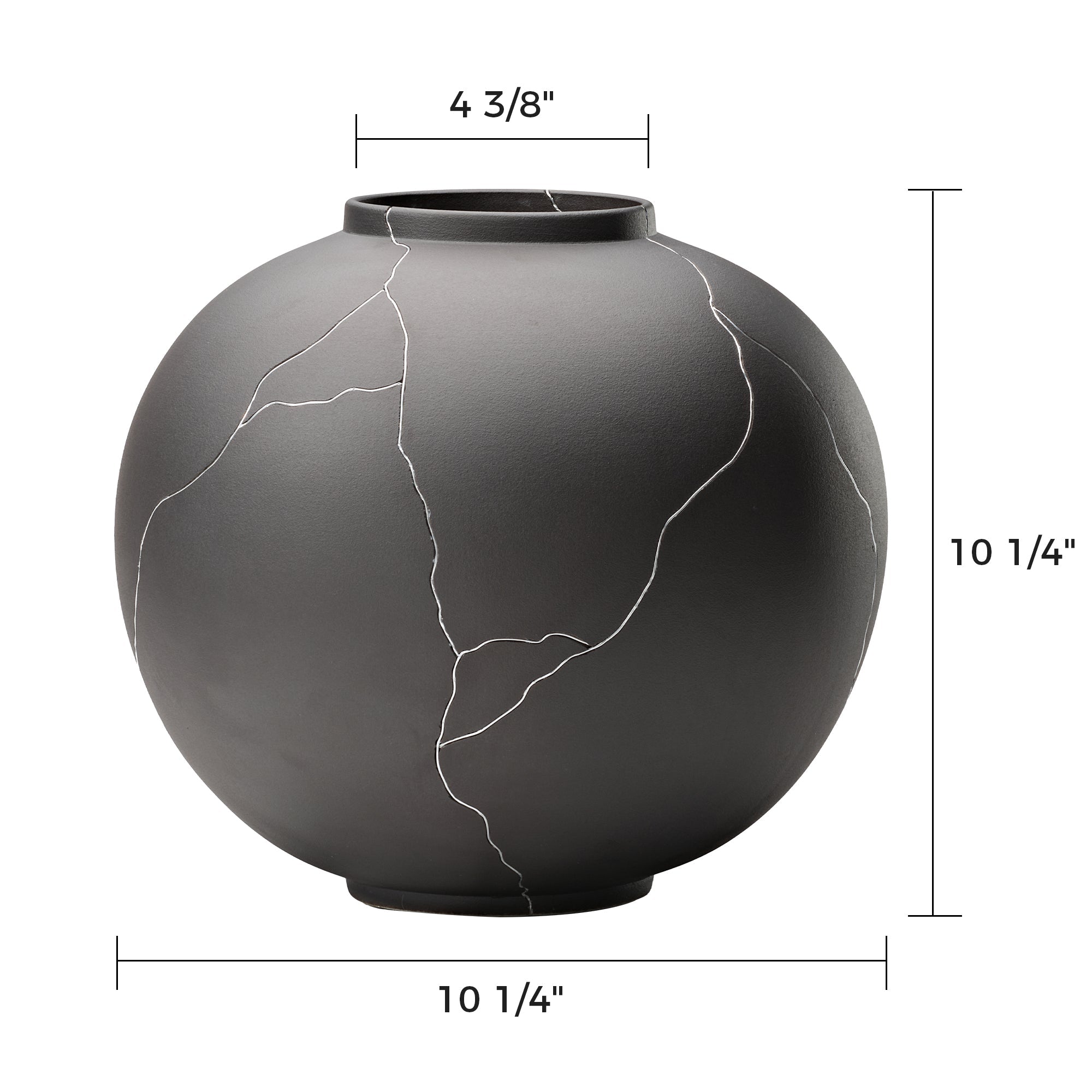 HD-09-B, 4"/5"/6"/10" H, Flower Vase