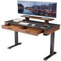 George, Slate Standing Desk, Artificial Marble Desktop (55"x23")