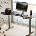 Cashew Shape Standing Desk (70"x39")