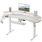 Aero Pro Wing-Shaped Standing Desk (72"x23")