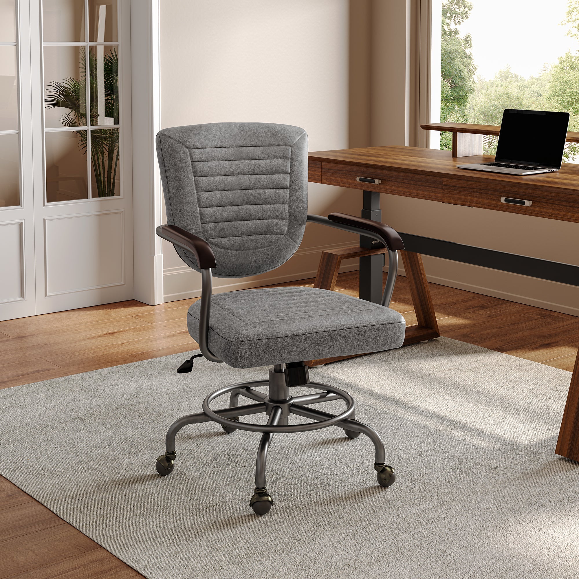 Cole, Solid Wood Arm Task Office Chair