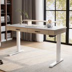 George, Slate Standing Desk, Artificial Marble Desktop (55"x23")