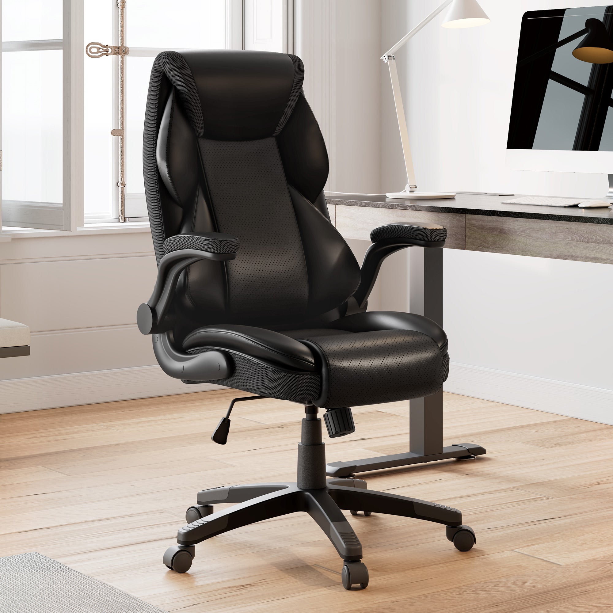 Galene, Faux Leather Office Chair