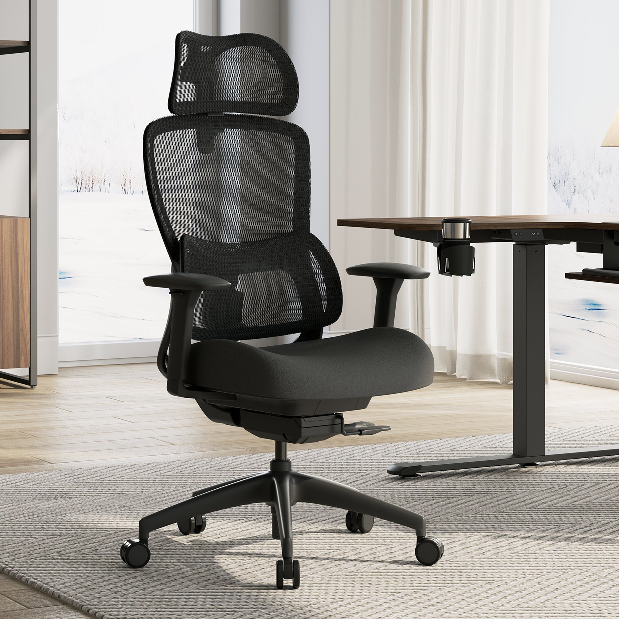 Lark, Adjustable Lumbar Ergonomic Office Chair