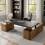 Executive Office Set:zen Pro Standing Desk and Premium Executive Chair