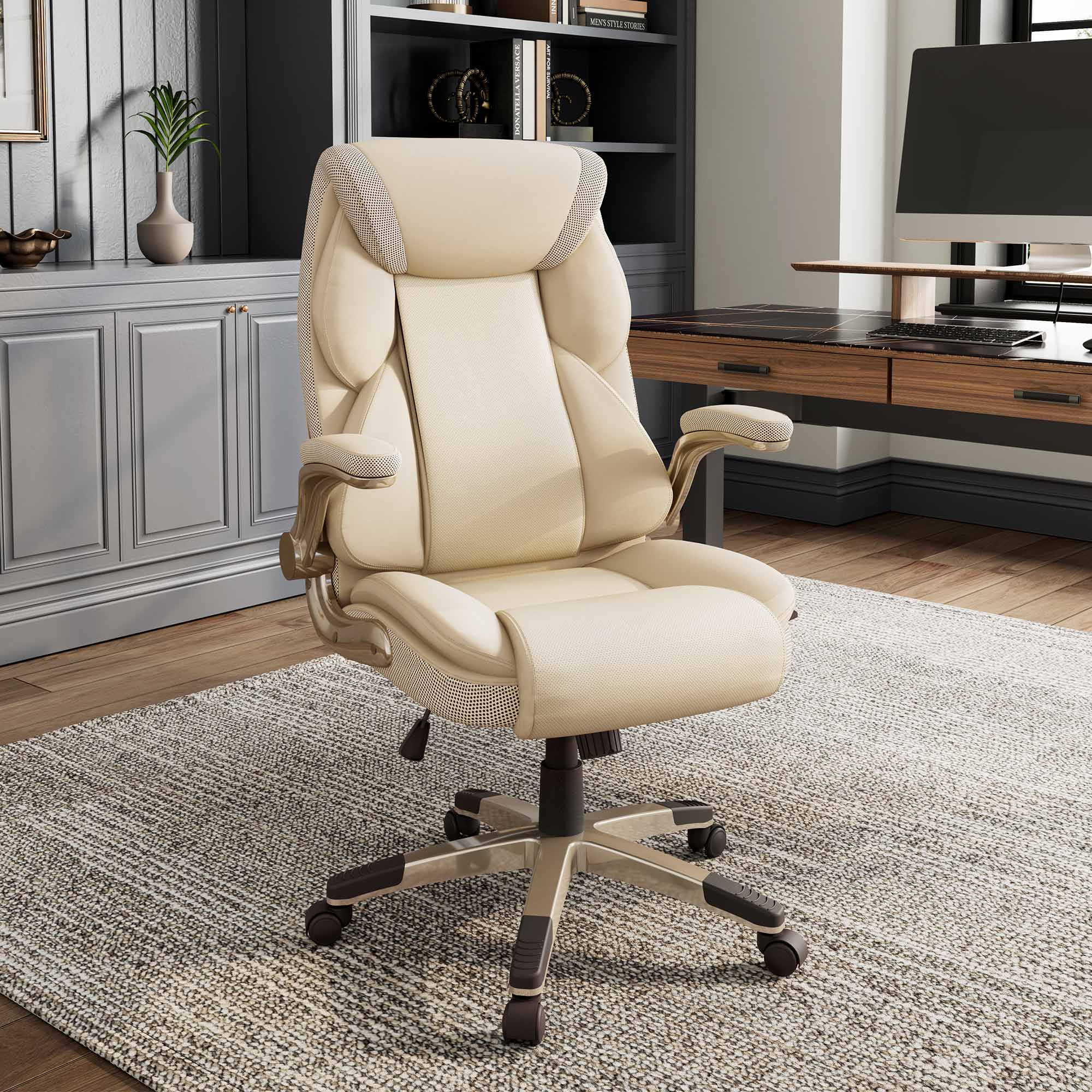 Galene, Faux Leather Office Chair