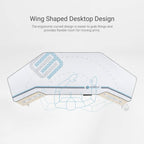 Aero Pro Wing-Shaped Standing Desk (72"x23")