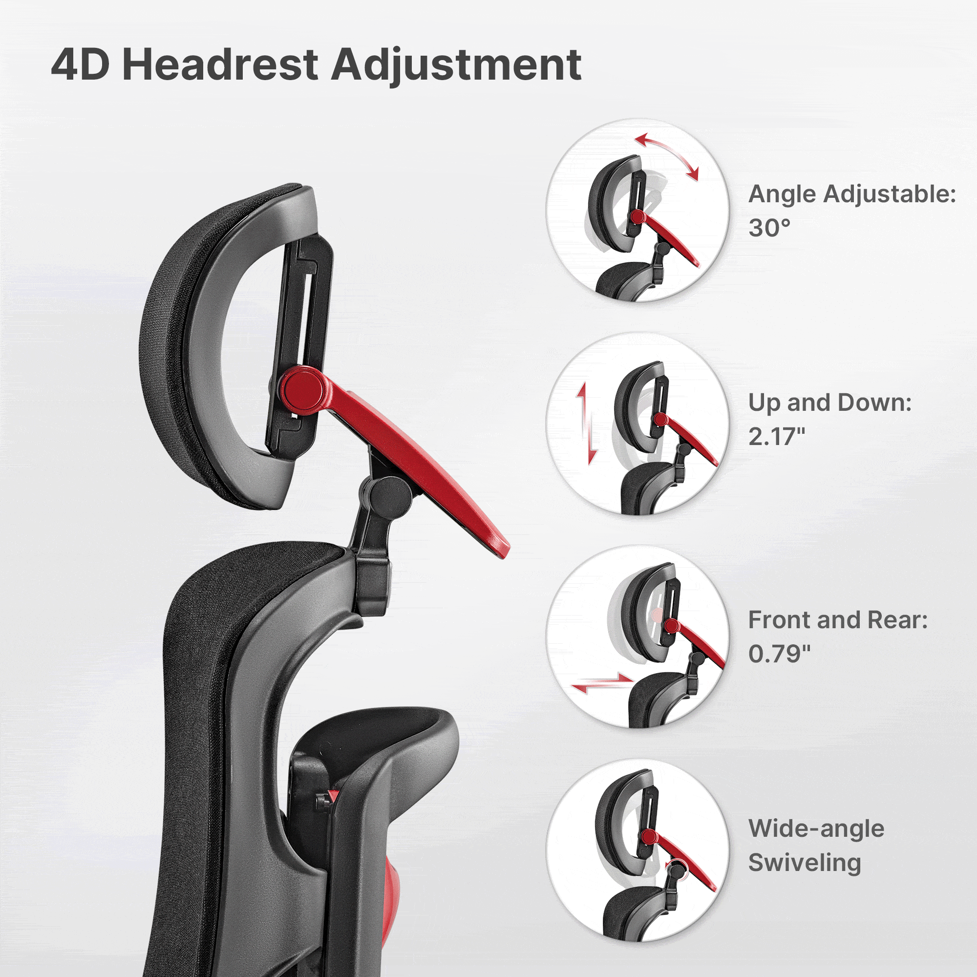 Axion, Ergonomic Hybrid Chair
