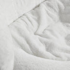 Gloria, Soft Upholstered Swivel Lounge Chair, White