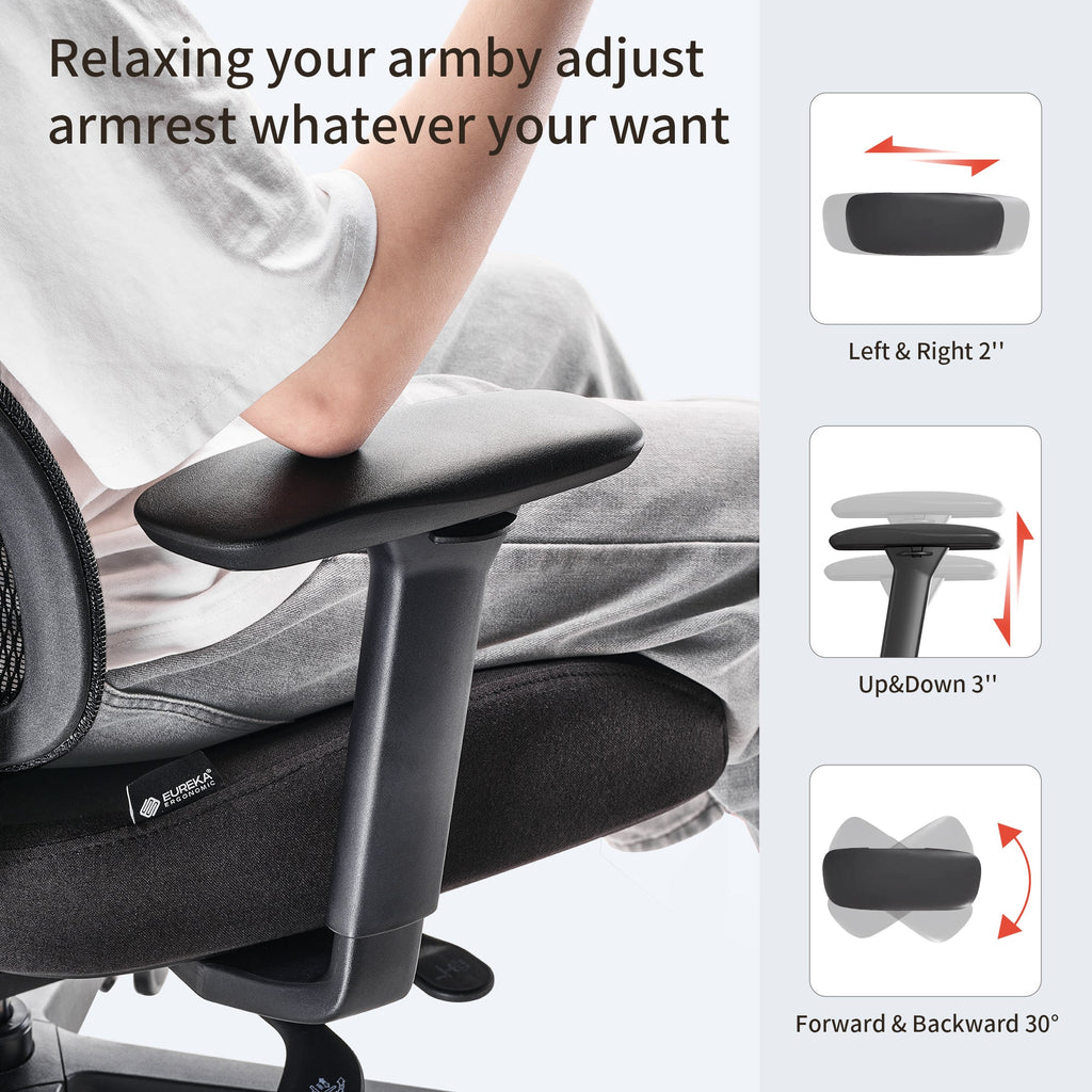Lark, Adjustable Lumbar Ergonomic Office Chair