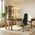 Executive Office Set: Ark EX Standing Desk, Chair and Storage