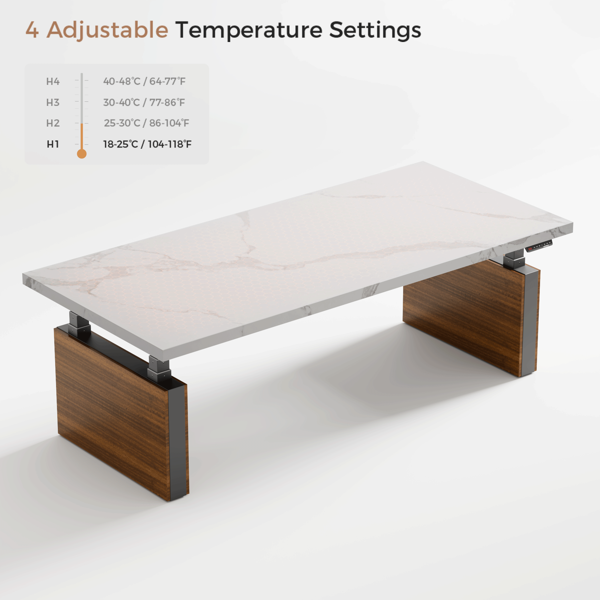 Zen Pro Executive Standing Desk (86"x39")