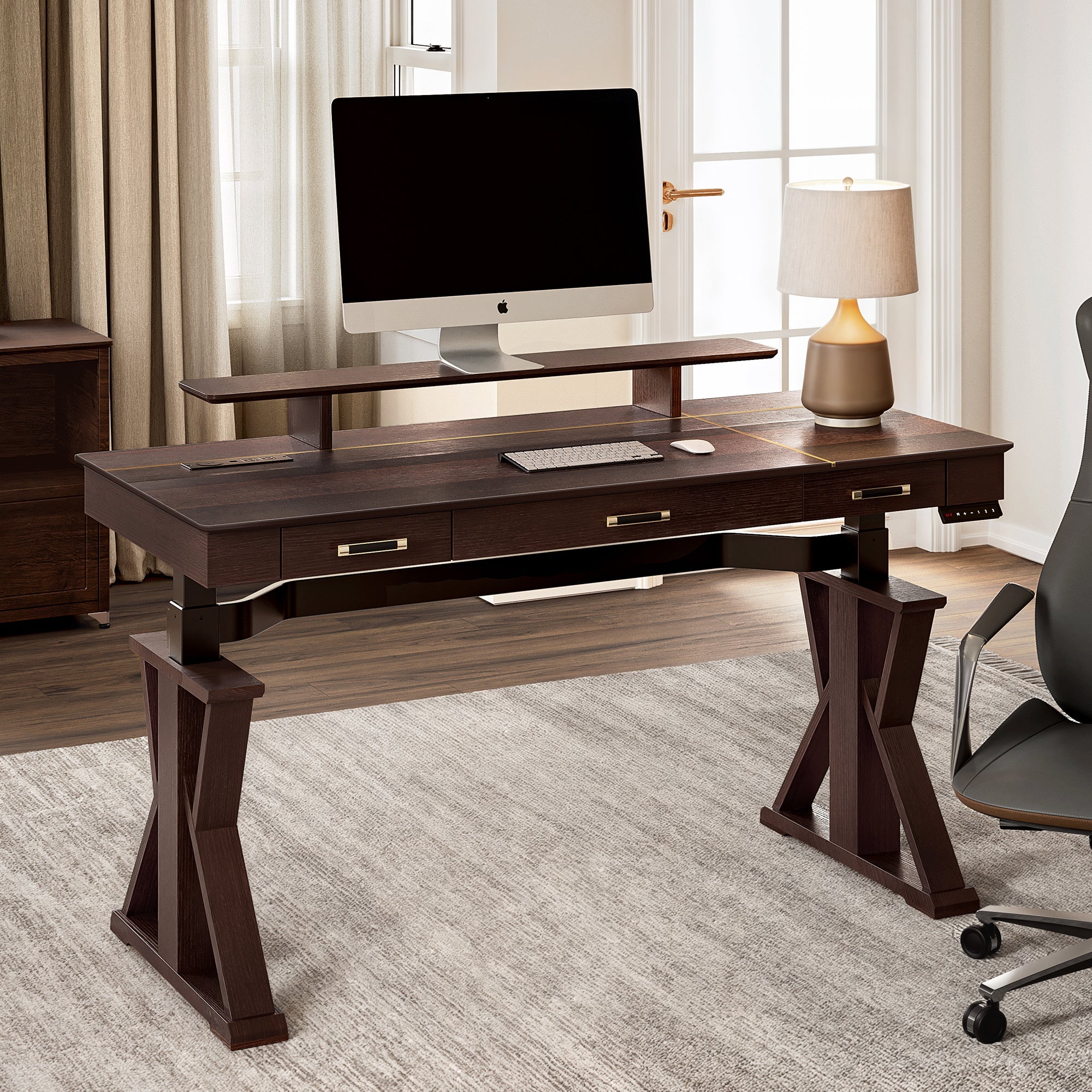 Ark SWS Pro Executive Standing Desk (63"x29")